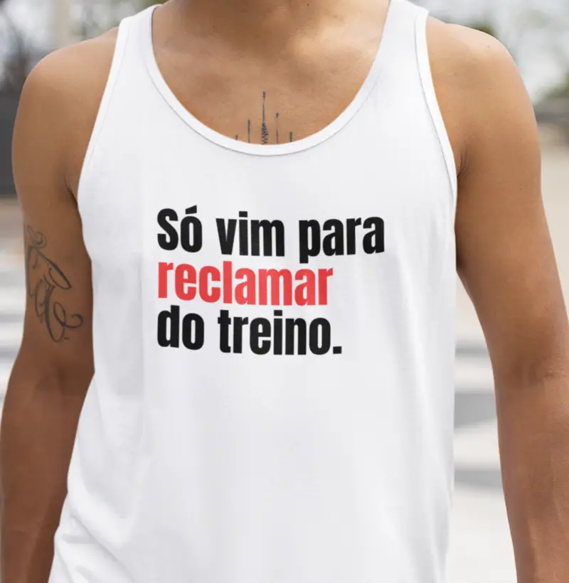 Só vim para reclamar do treino