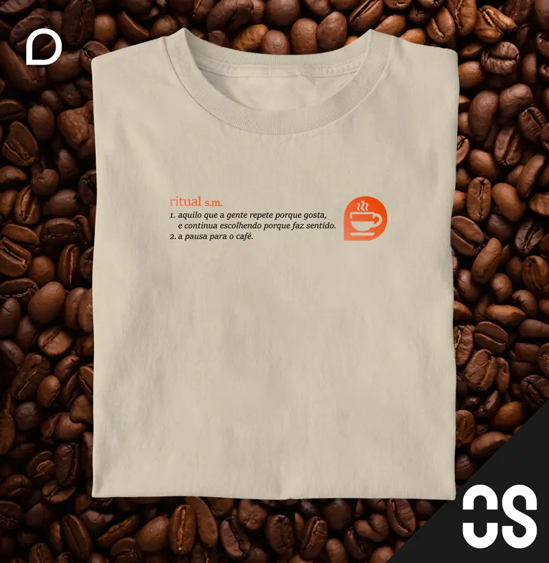 pausa para o café | oversized