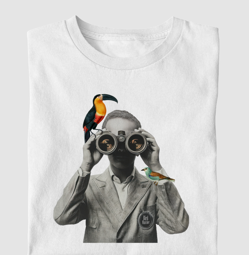 Bird Watcher Vintage Man