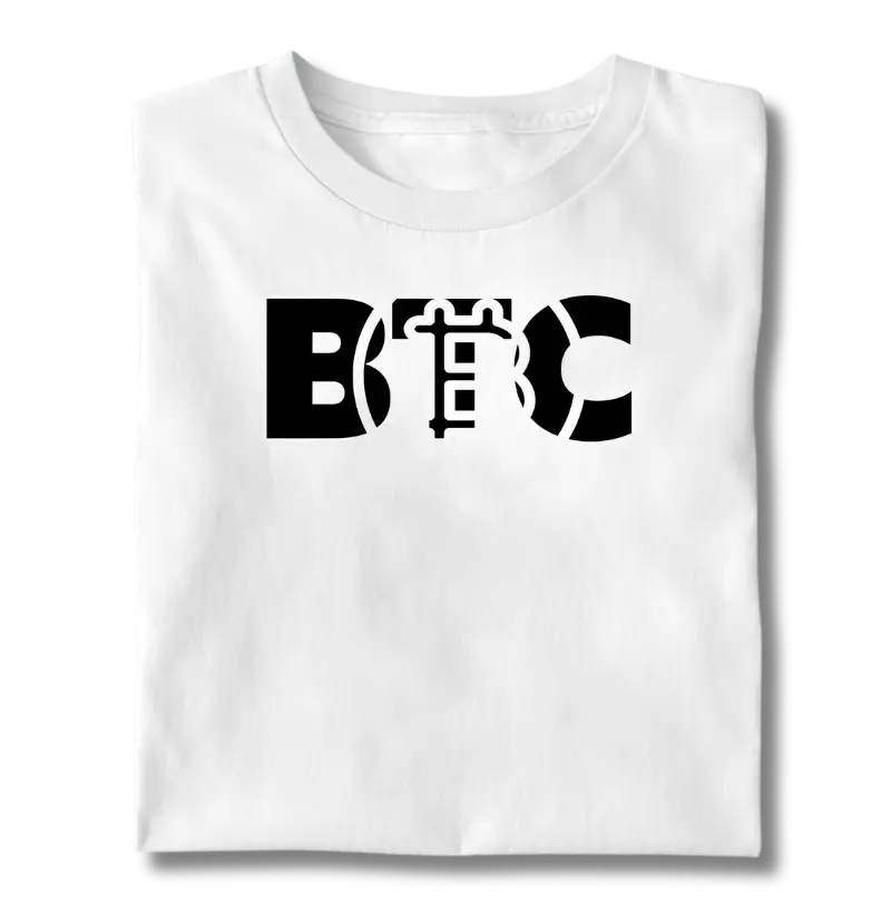 Camiseta BTC Bitcoin
