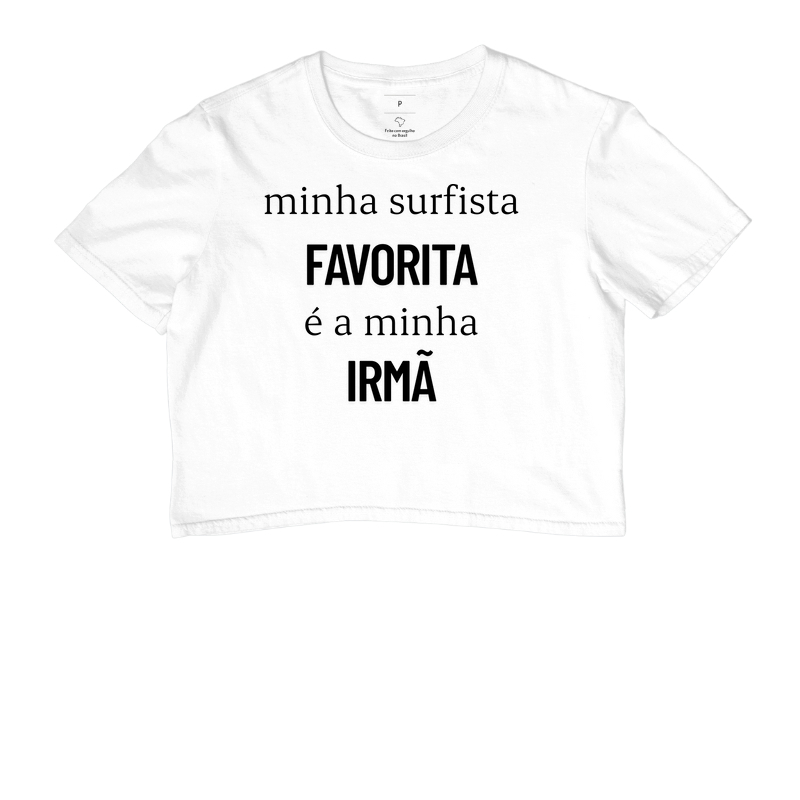 Minha surfista favorita é a minha irmã