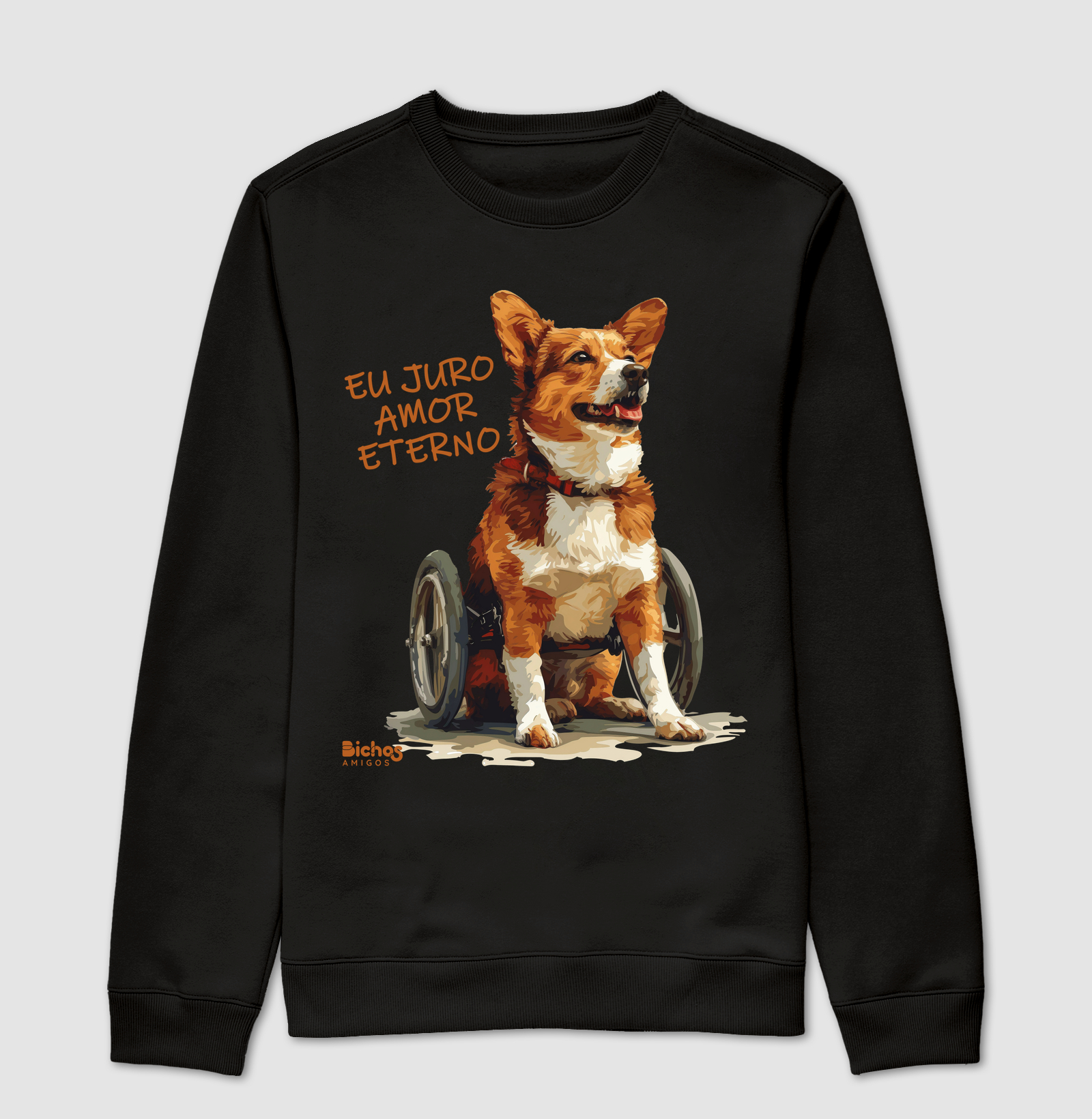  Dog Frase "Eu Juro Amor Eterno" - Bichos Amigos