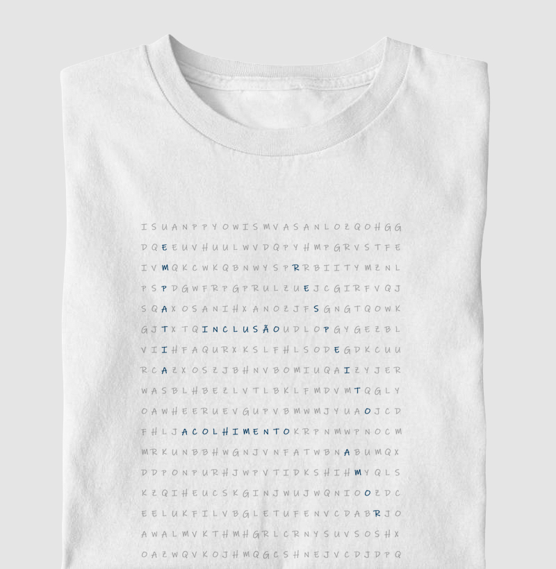 Caça palavras - Azul