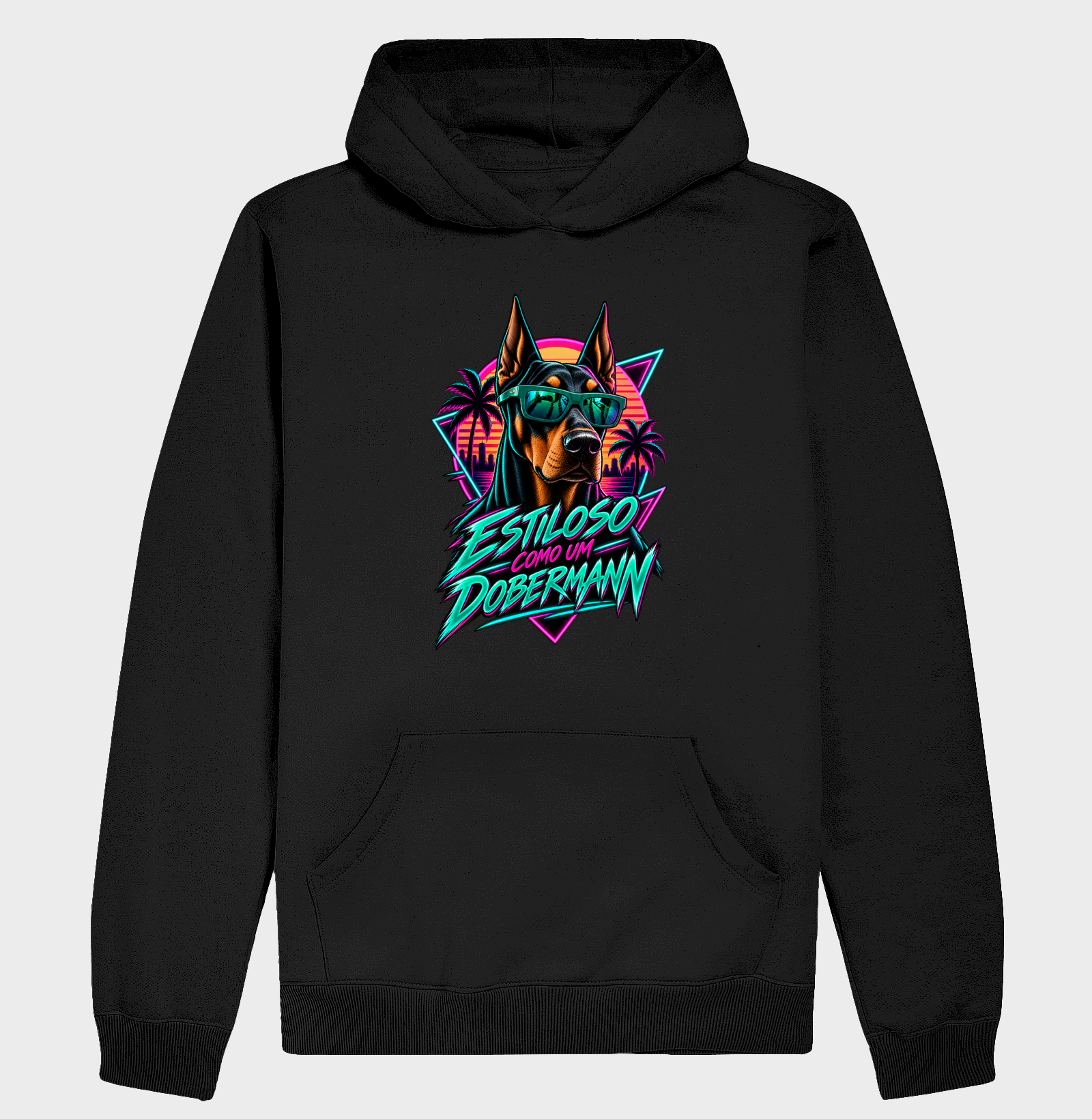 Estilso como um Dobermann - Hoodie Moletom