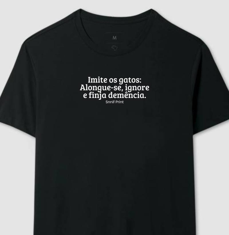 Camiseta Modo Gato