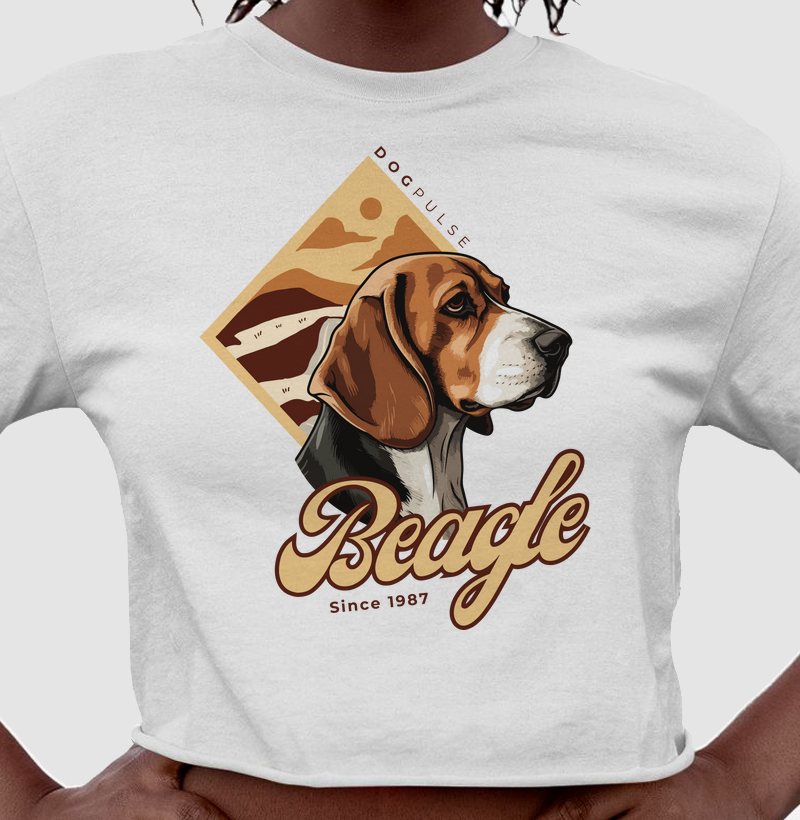 Cropped Bleagle Busto Dog Pulse