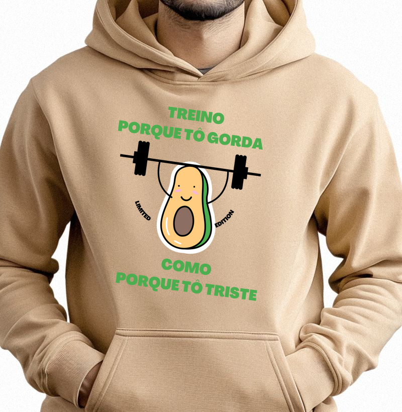 Treino porque to gorda , como porque to triste