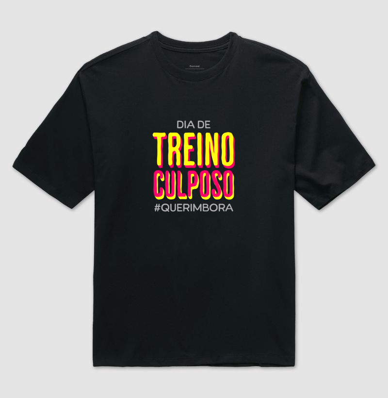 Treino Culposo - Camiseta Oversized