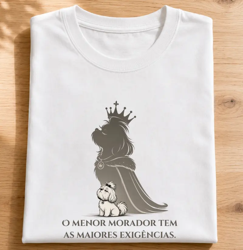 O menor morador da casa tem as maiores exigências 