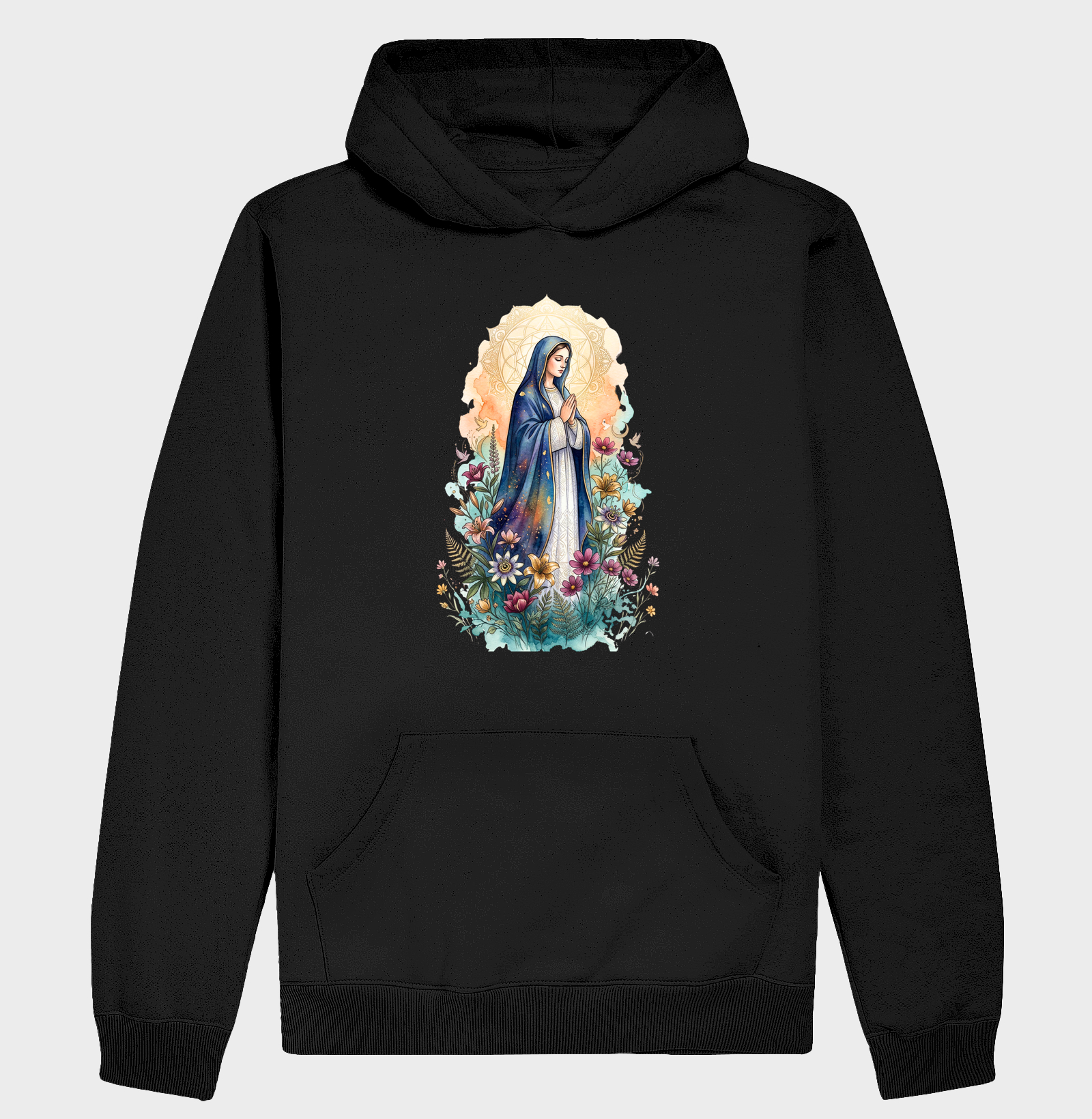 Mãe Maria – versão aquarela