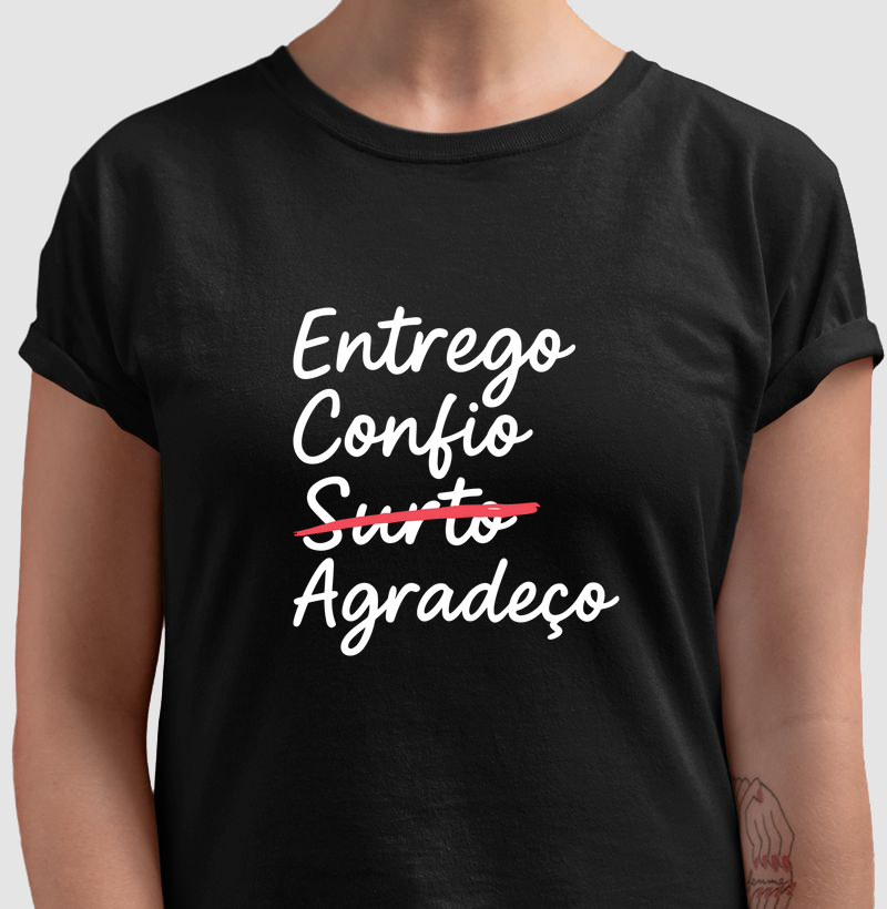 Entrego Confio Surto Agradeço