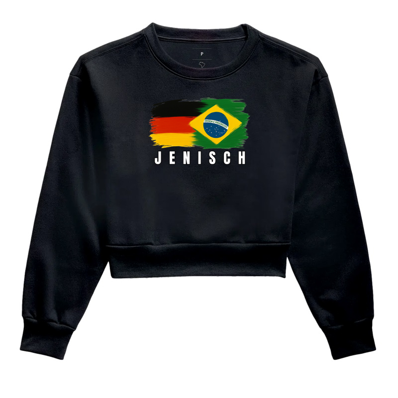 Jenisch - Cropped Moletom
