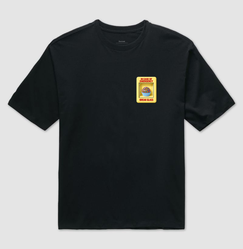 BREAK GLASS - Camiseta Oversized