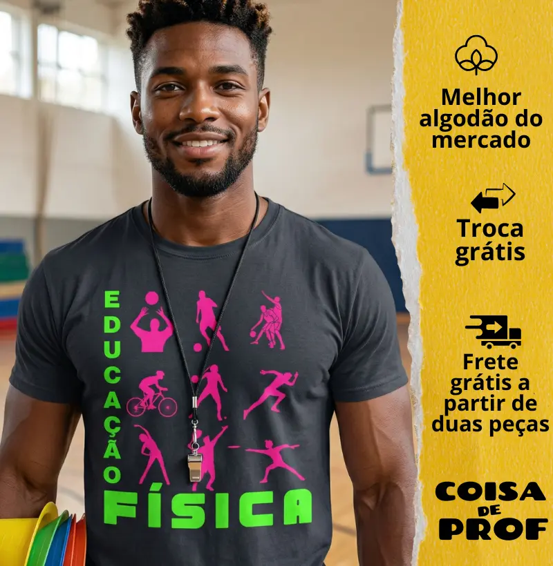 Camiseta Educação Física