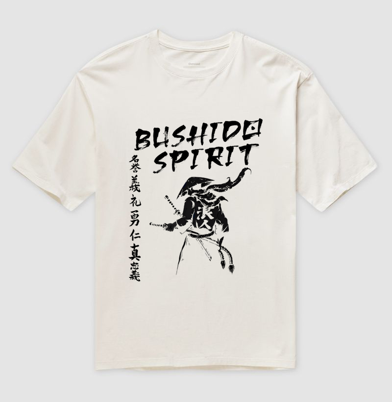 Camiseta Oversized Bushido Spirit