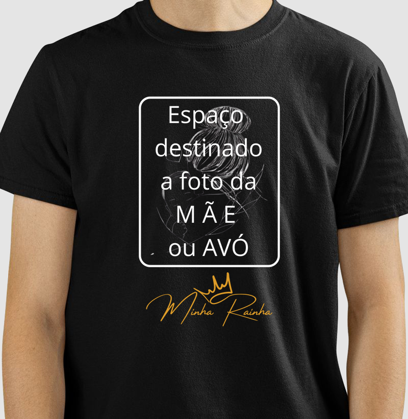 Camiseta Personalizada Homenagem à Mães e/ou Avós e Celebrações ...