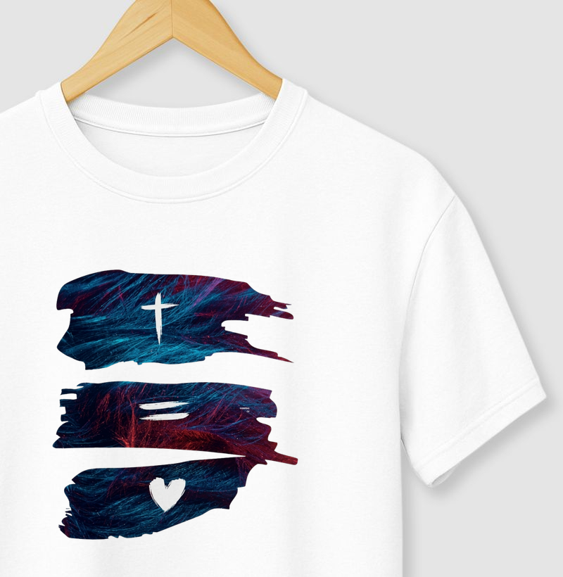 Camiseta Cruz = AMOR