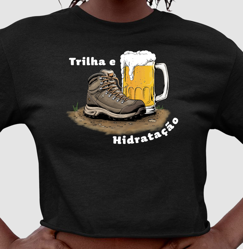 Cropped Trilha e Hidratação - 