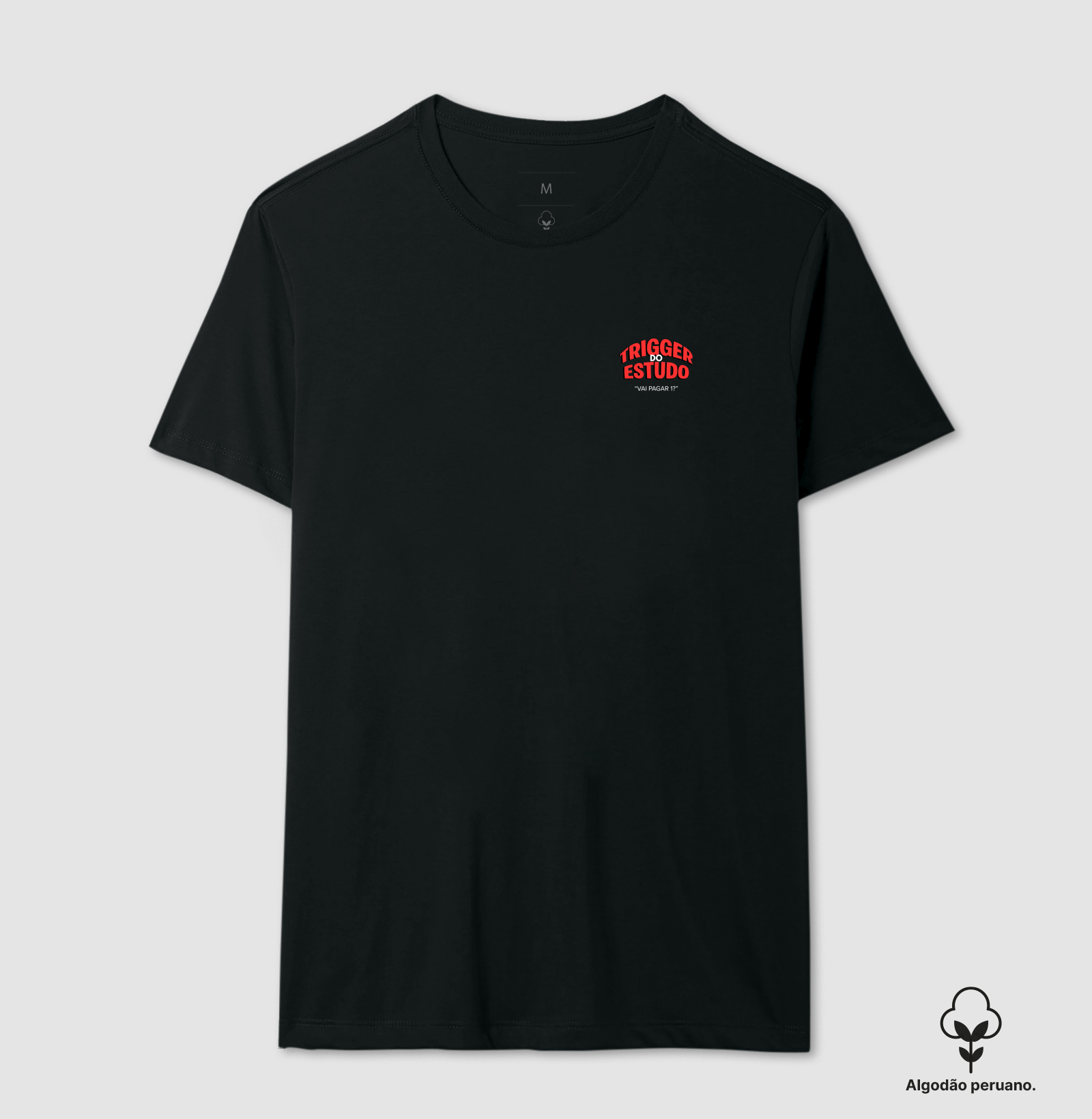 Trigger do Estudo - Camiseta Algodão Peruano