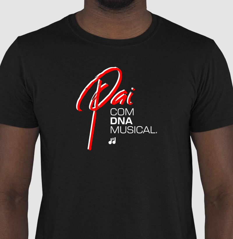 Pai com DNA musical.