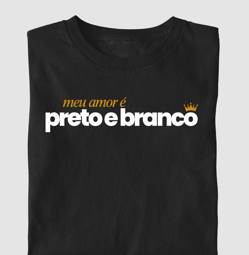 Meu amor é preto e branco