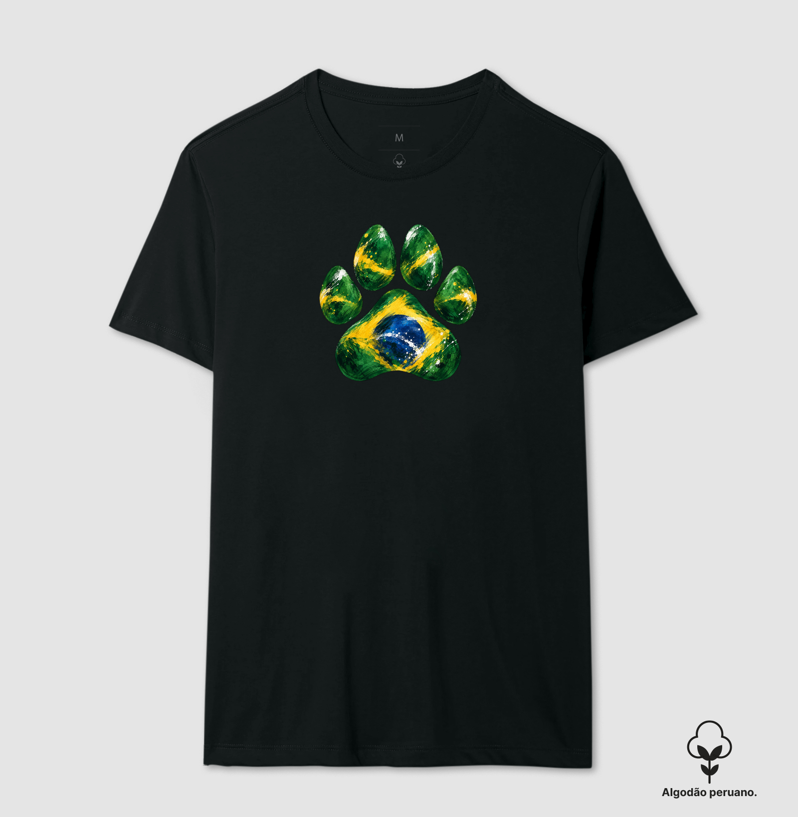Brasil em Pinceladas - Camiseta Algodão Peruano