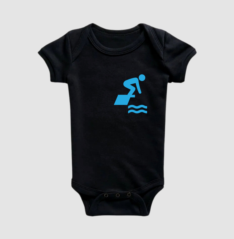 Camiseta - Raia Nove - Salto - Body Infantil