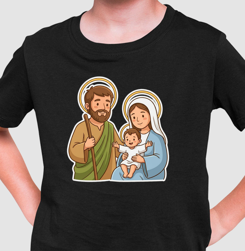 Camiseta Infantil Sagrada Família