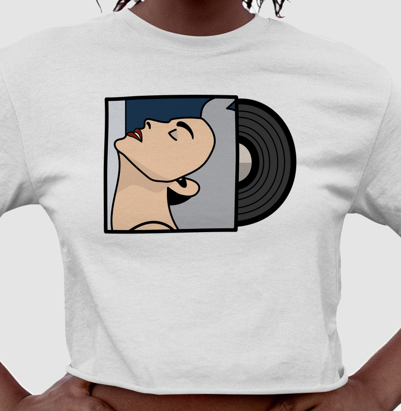 Cropped Inspiração Madonna - True Blue