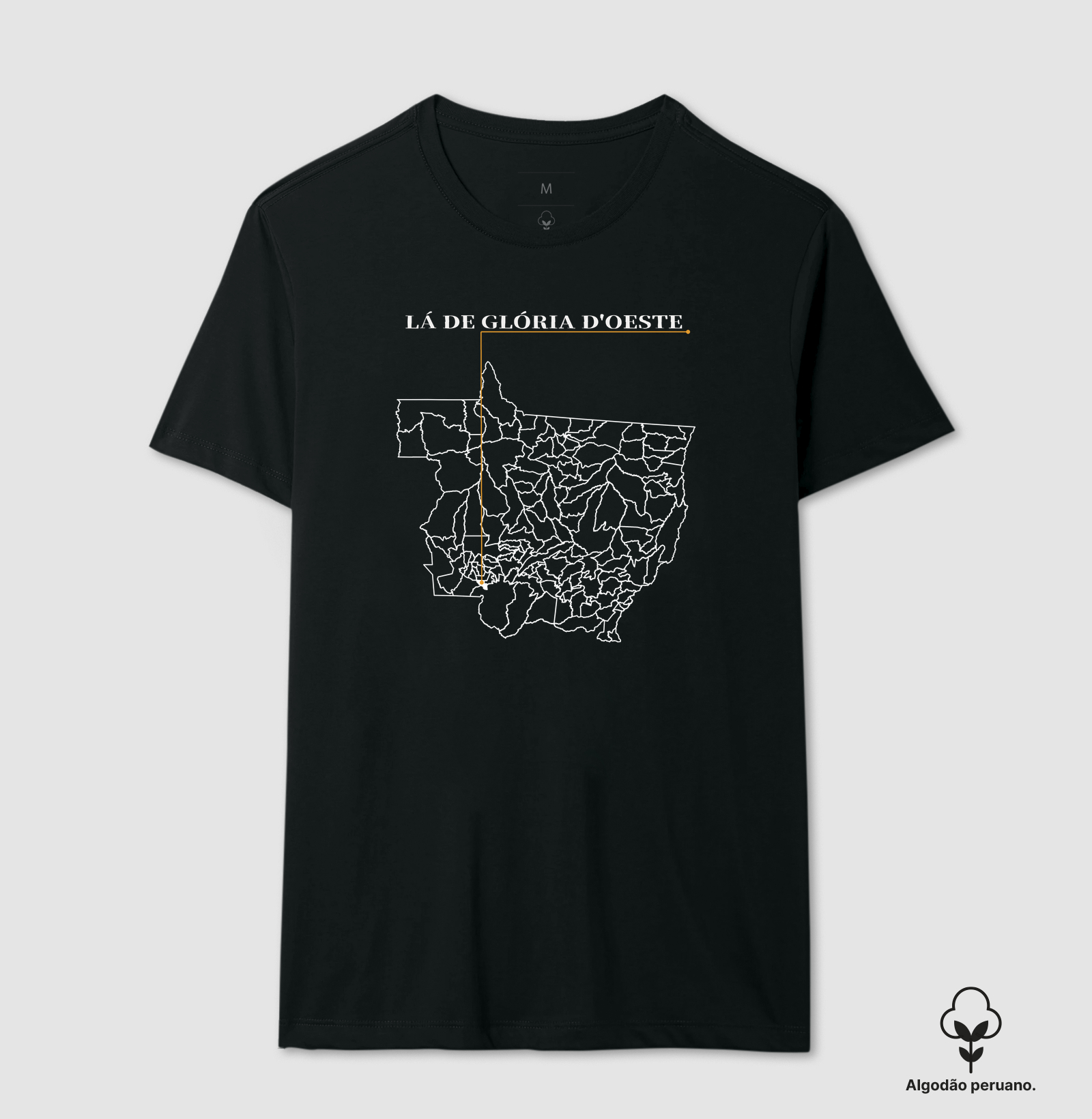 Glória D'Oeste | Origem MT - Camiseta Algodão Peruano