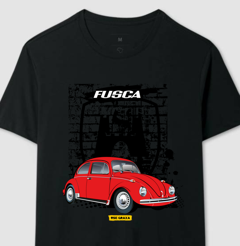 Fusca Vermelho VW Wolfsburg