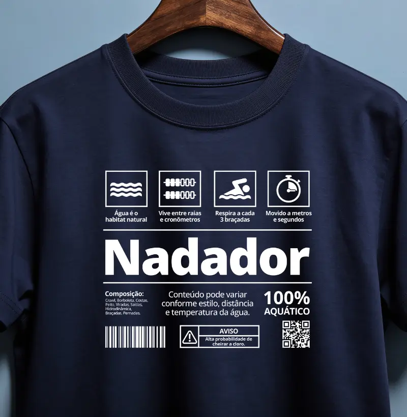 Rótulo Nadador
