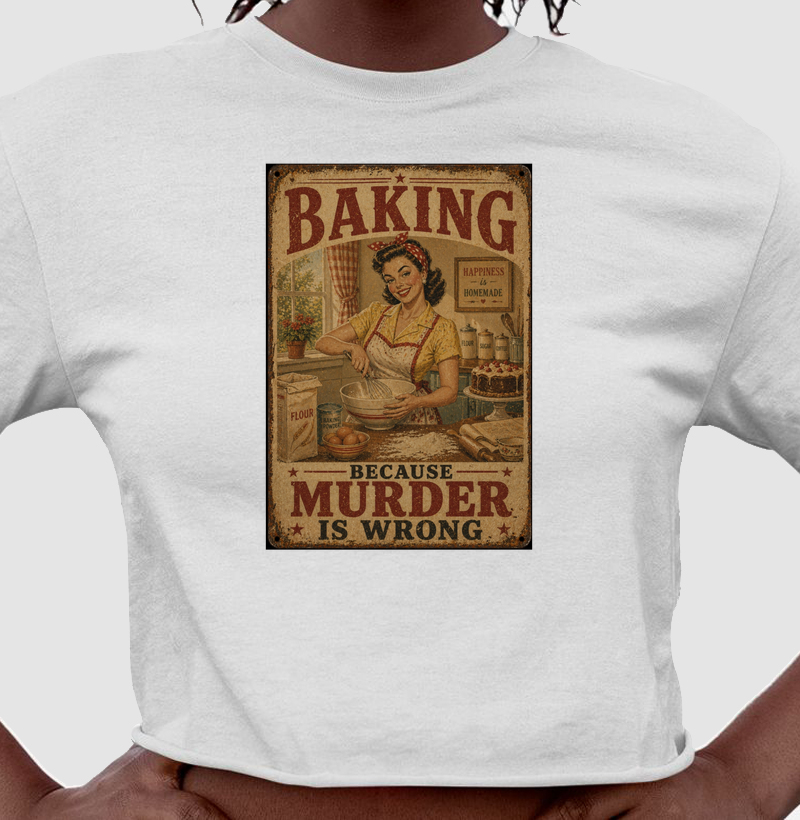 Baking Because Murder ir Wrong
