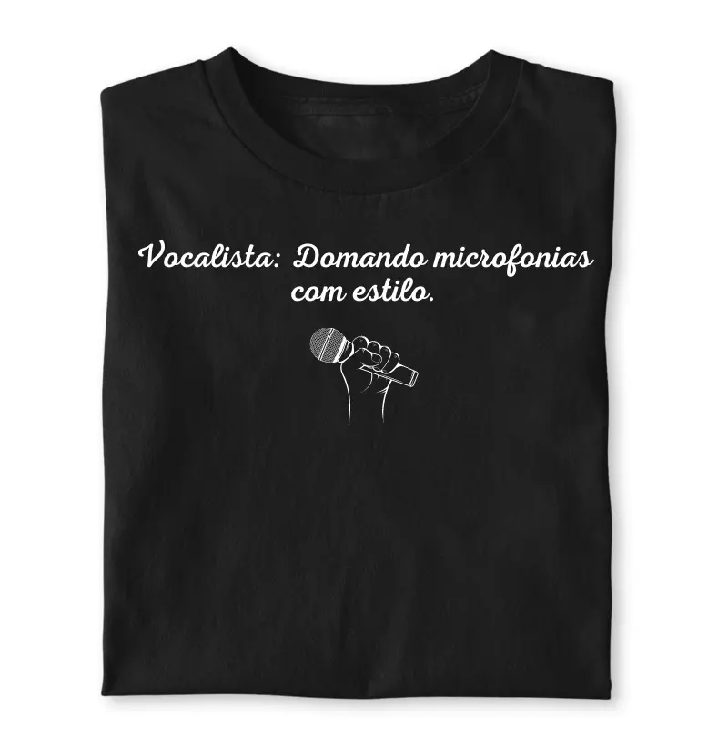 Vocalista: Domando microfonias com estilo