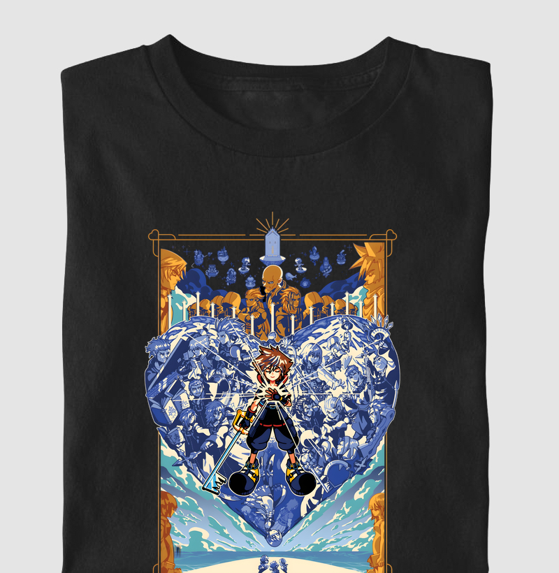 Kingdom Hearts - May your Heart be the Key - Camiseta