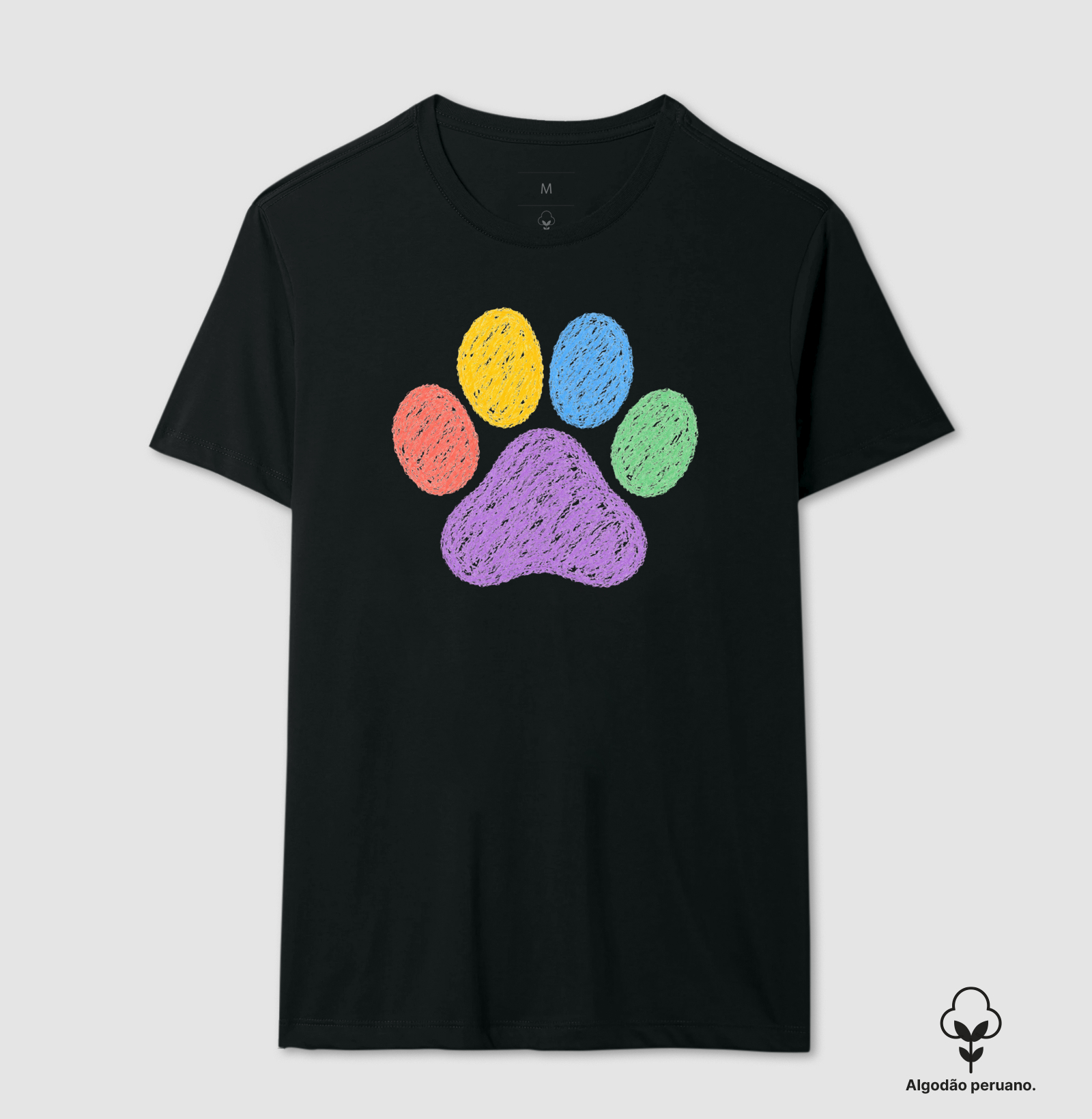 Pata de Giz - Camiseta Algodão Peruano