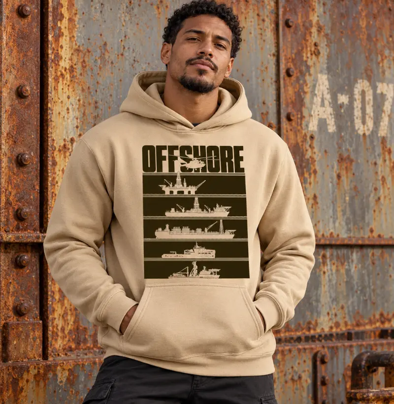Offshore Operations Minimalista - Hoodie Moletom