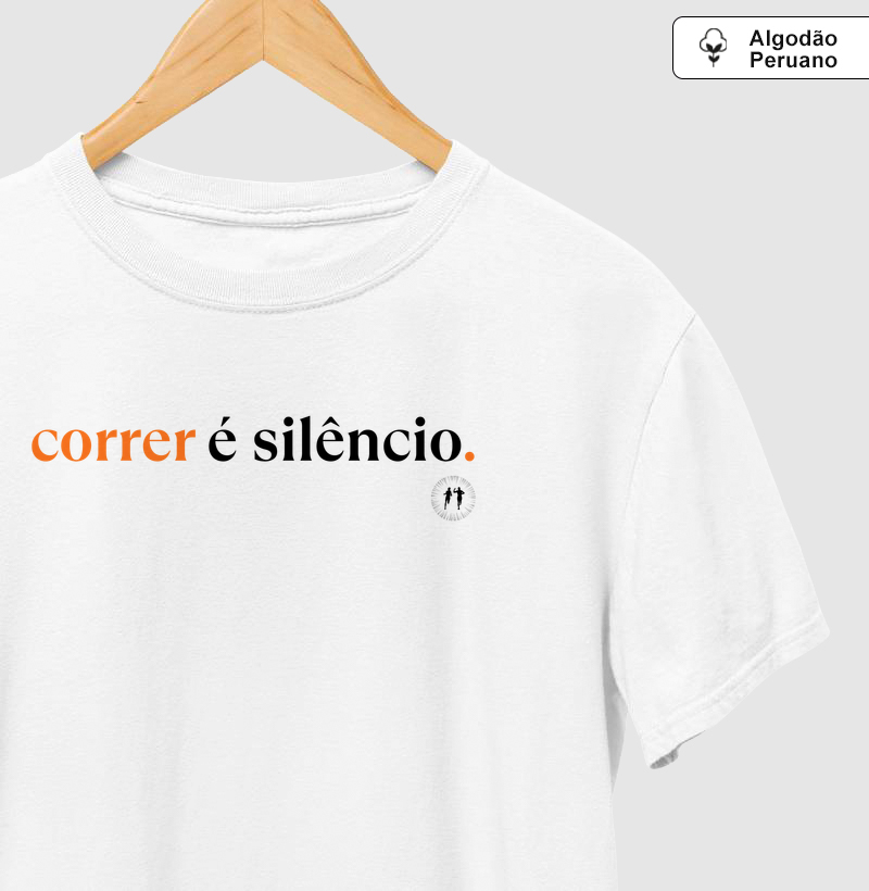 Correr é silêncio