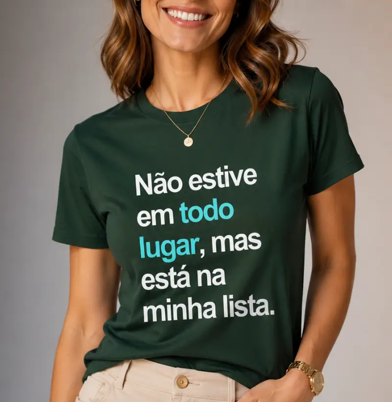 Mas está na minha lista