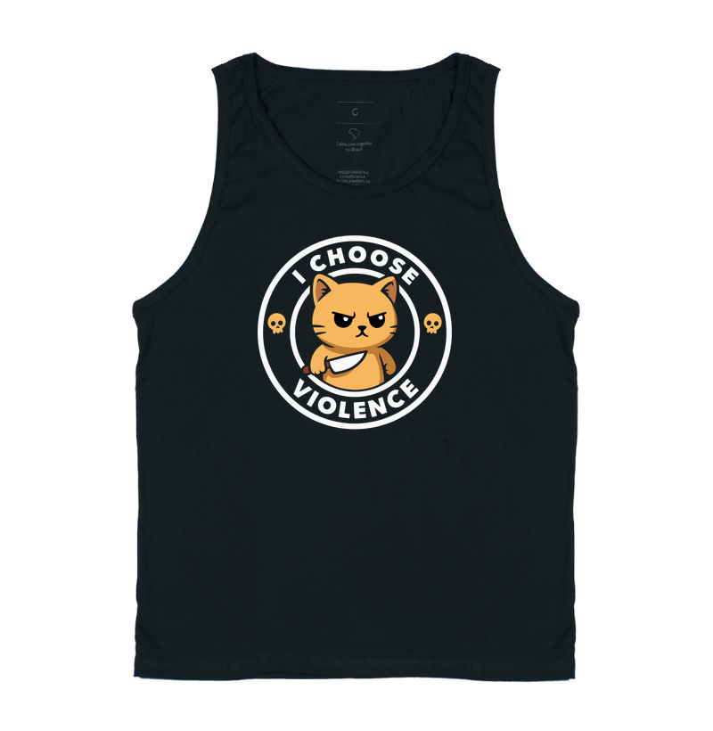 I Choose Violence Cat
