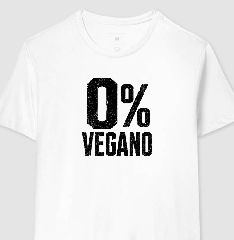 0% vegano | Cor Preta