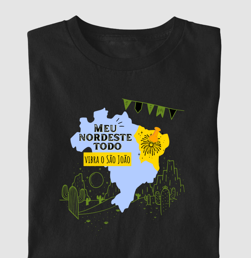 Meu nordeste todo vibra o São João
