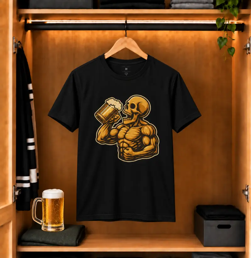 Caveira Marombada - Camiseta