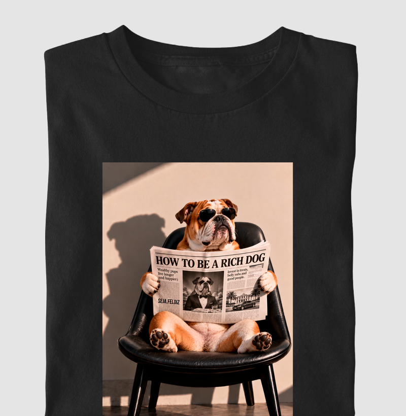 💸 How to Be a Rich Dog – Versão Bulldog Inglês 🐶👑