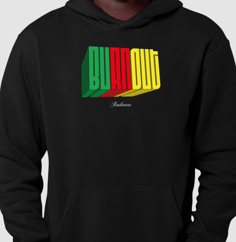 Hoodie Moletom Burnout