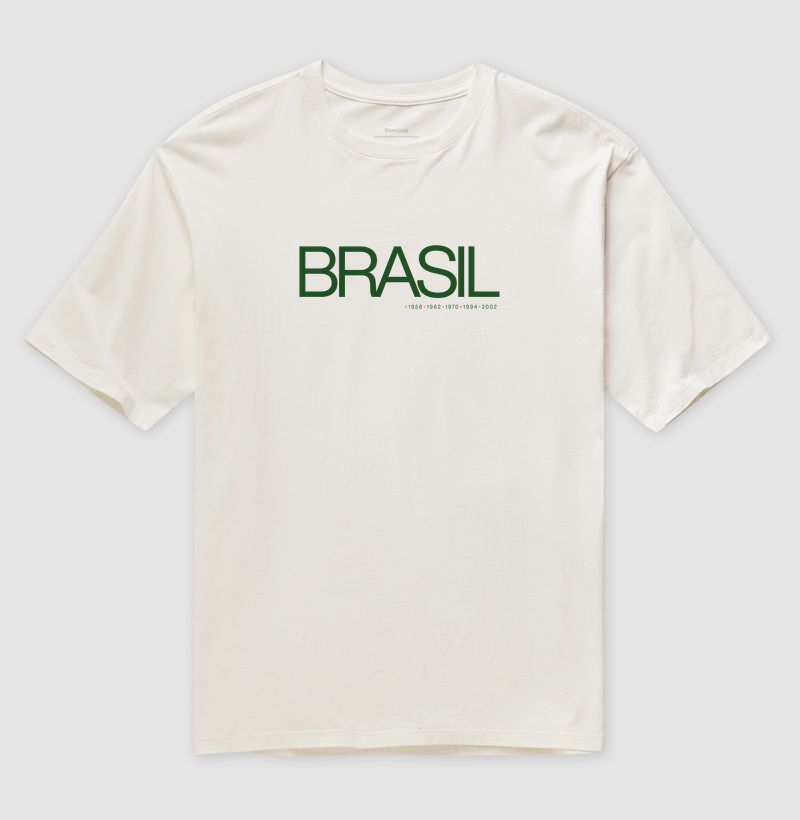 Camiseta Oversized Brasil Vitórias