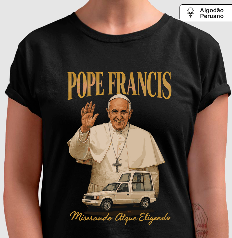Pope Francis - Algodão Peruano