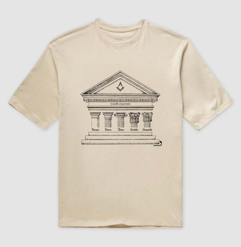 O templo e as 05 Colunas de sustentação 