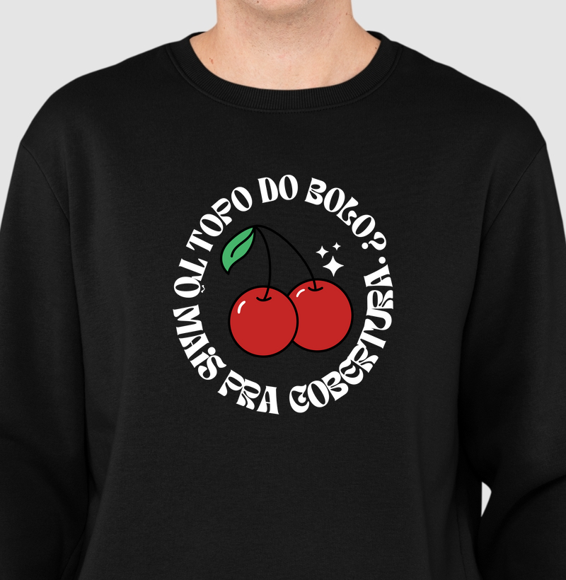 Topo do bolo? Tô mais pra cobertura.