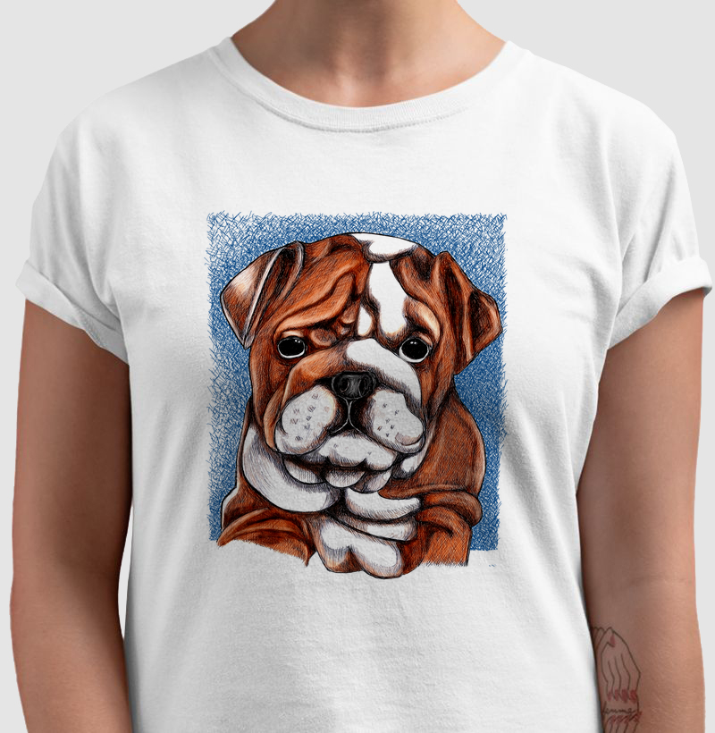 Camiseta Buldogue